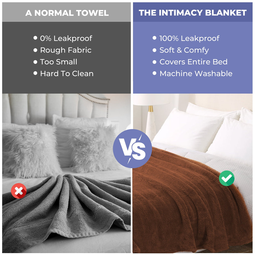 Waterproof Intimacy Blanket for Unmatched Comfort - Pack of 2