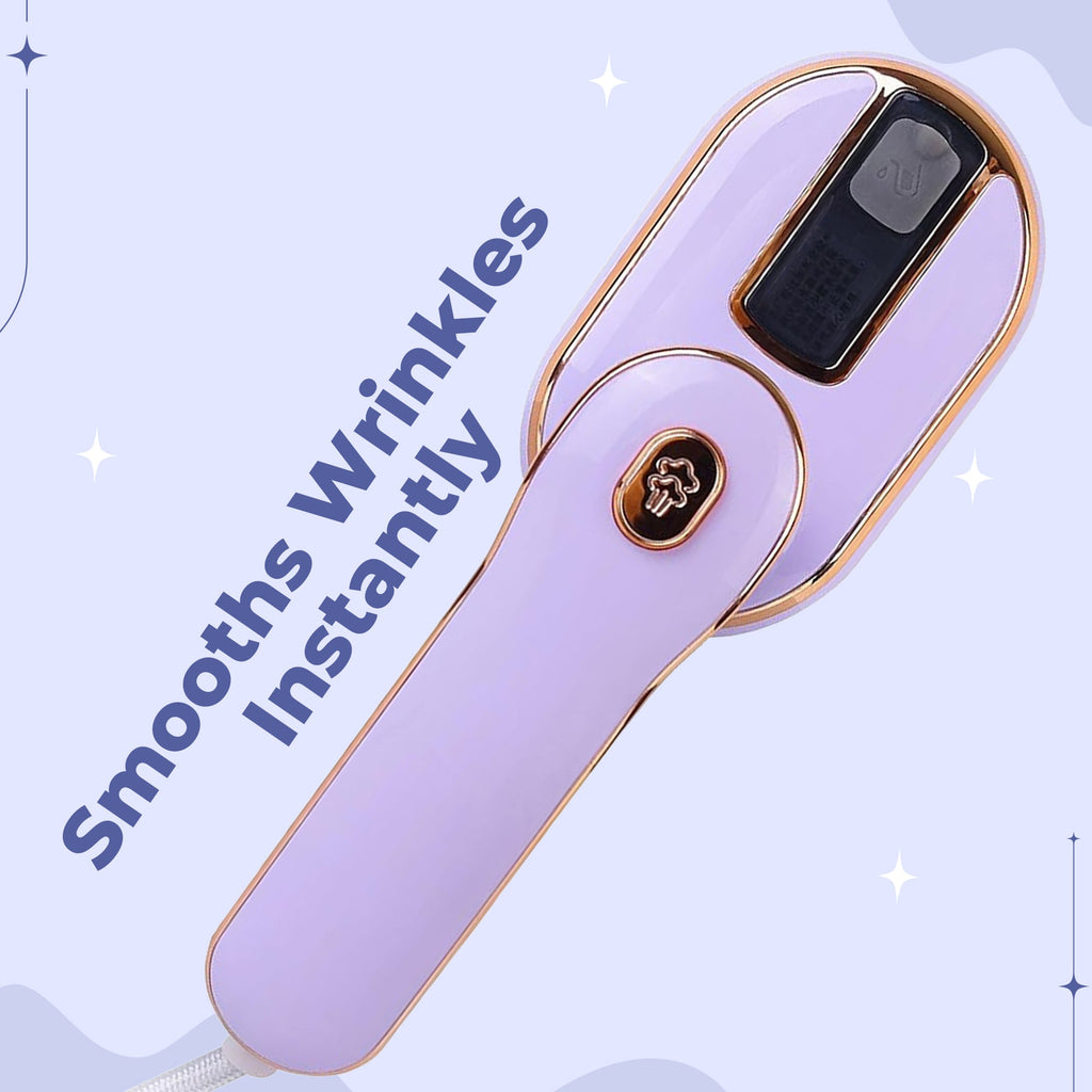 Micro Steam Iron - Portable & Travel Friendly Clothes Ironing Machine