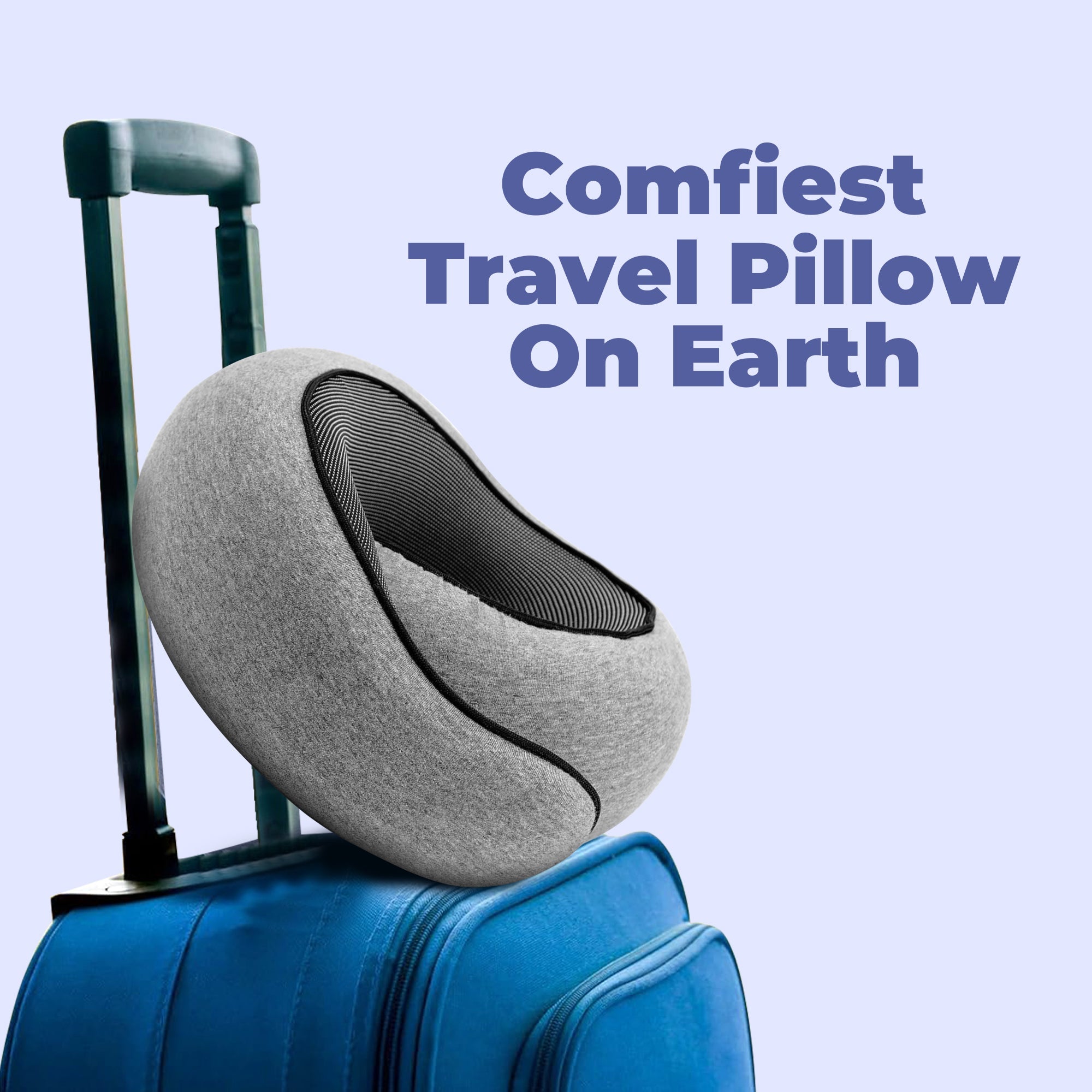 Compact Travel Neck Pillow – Lightweight Neck Support for Long Trips