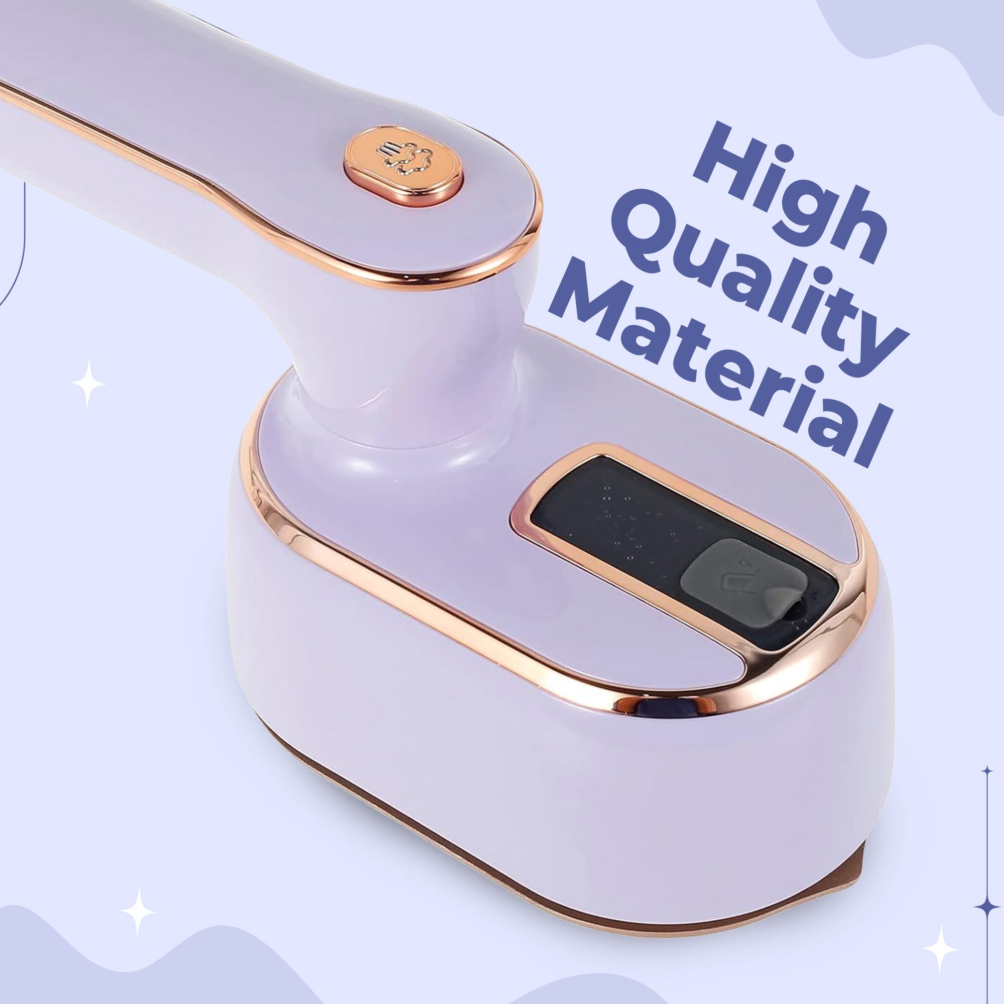 Micro Steam Iron - Portable & Travel Friendly Clothes Ironing Machine