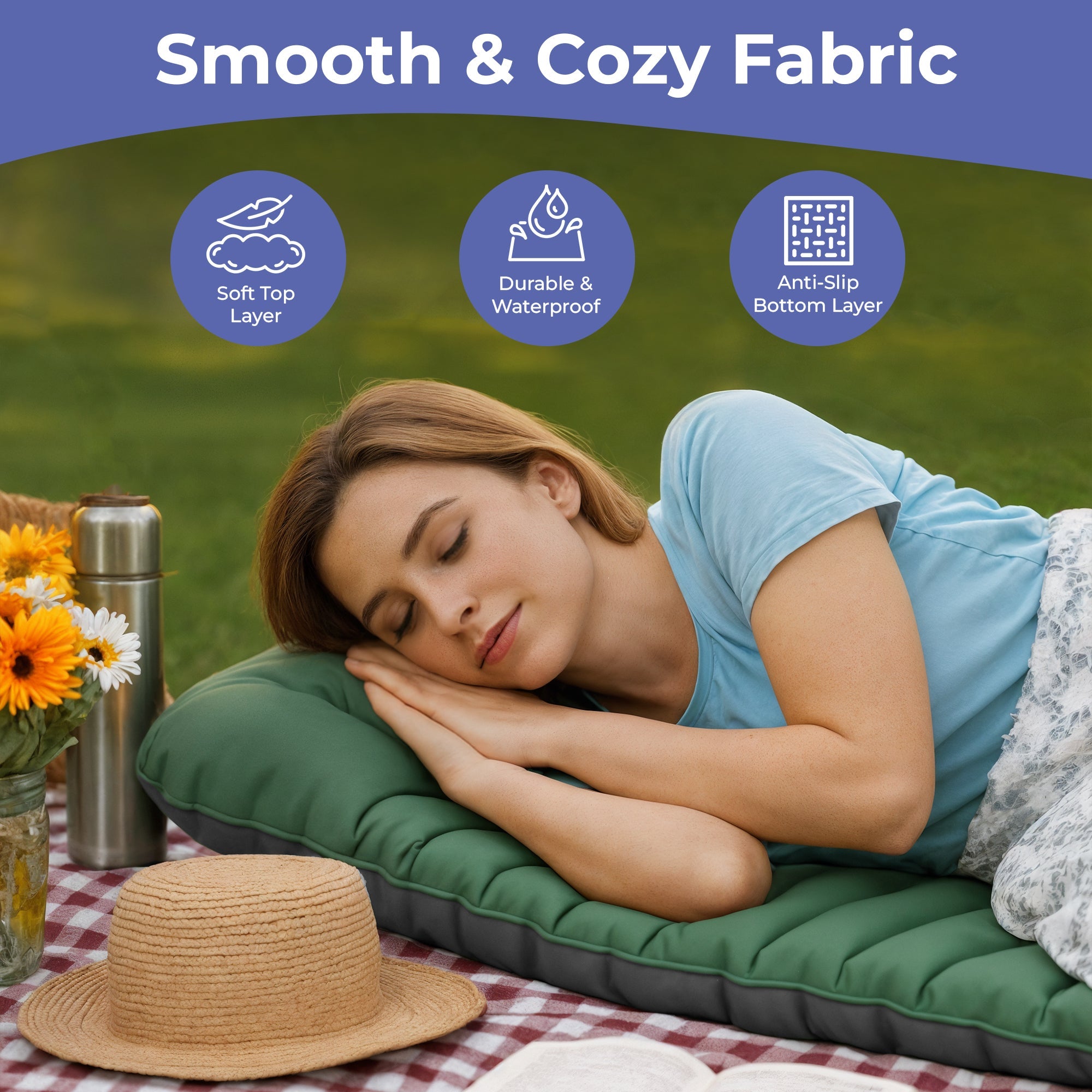 Camping Inflatable & Portable Mattress