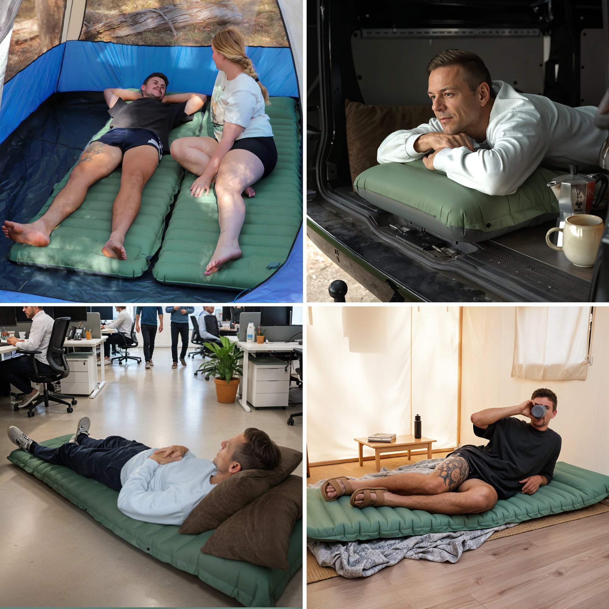 Camping Inflatable & Portable Mattress