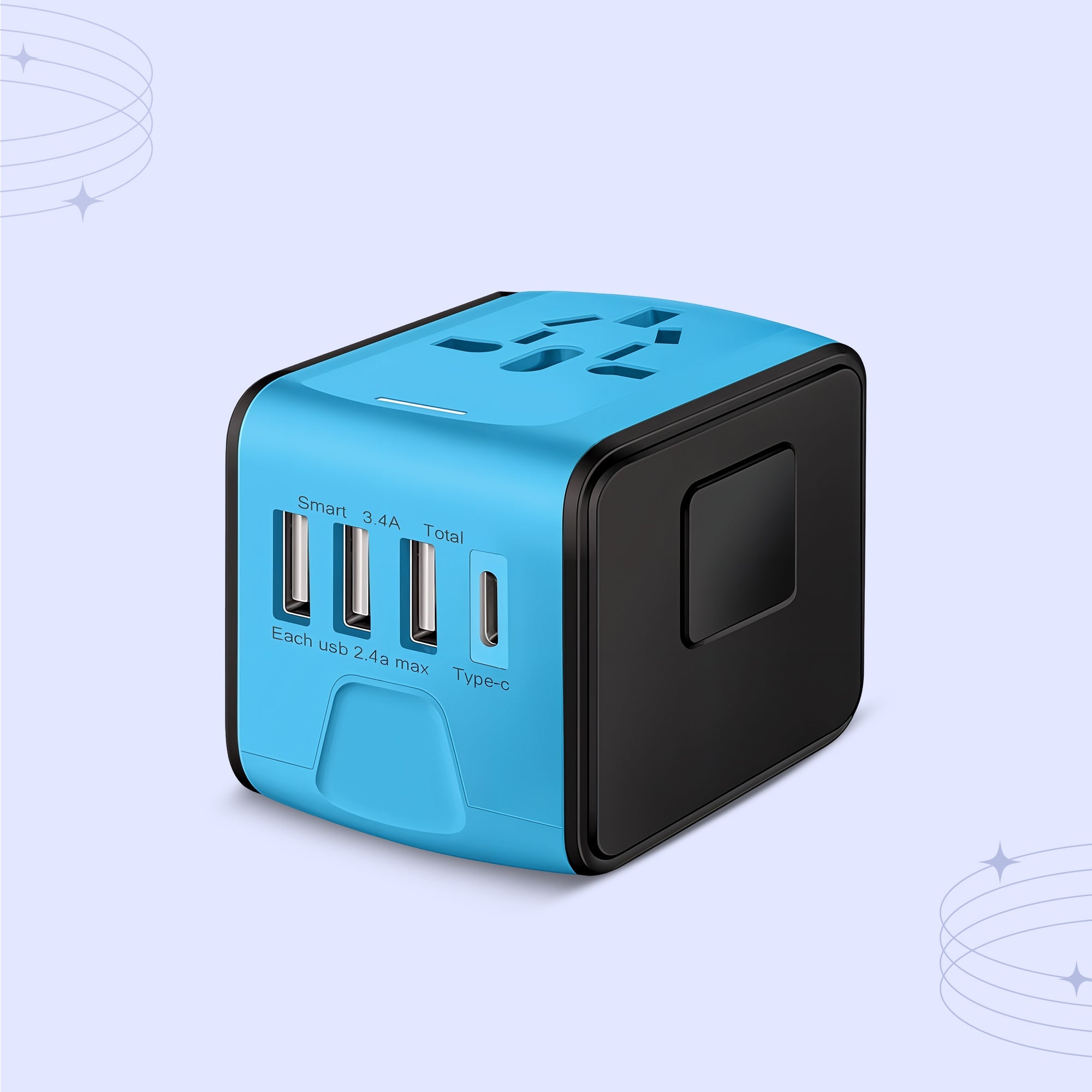 All-in-one Universal Travel Power Adapter
