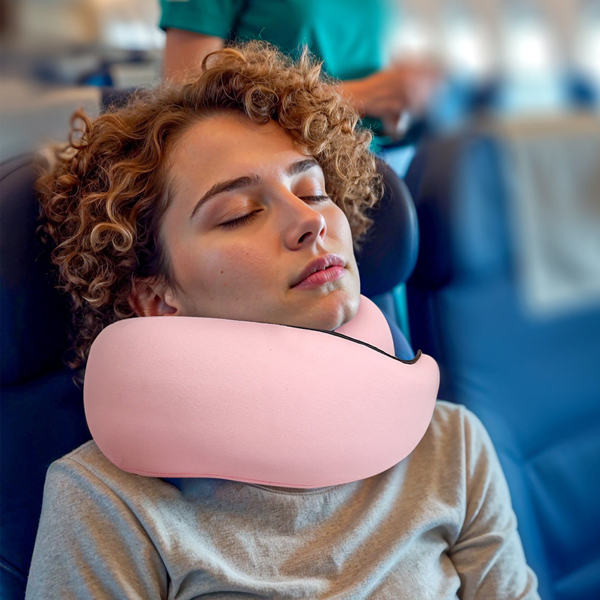 Compact Travel Neck Pillow – Lightweight Neck Support for Long Trips