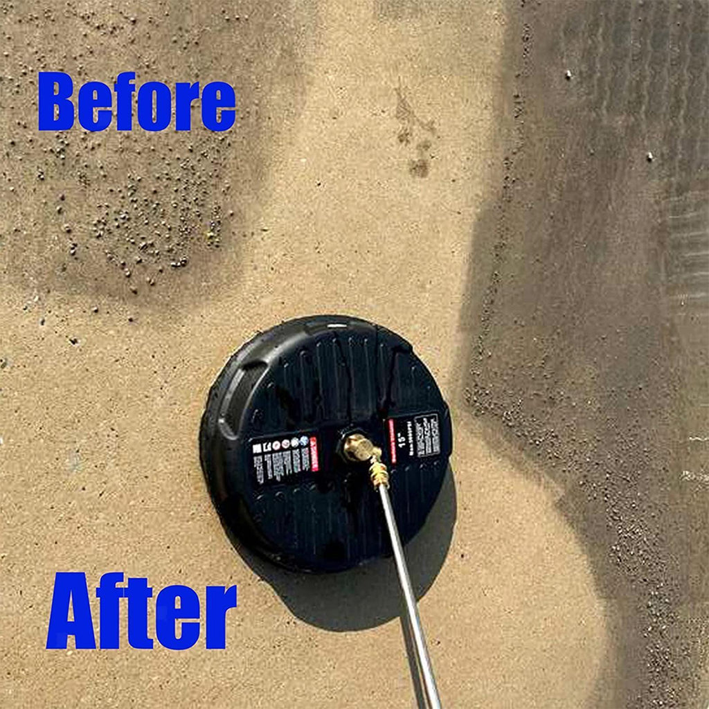 15 Inch Surface Cleaner Pressure Washer - Easy Instant Setup