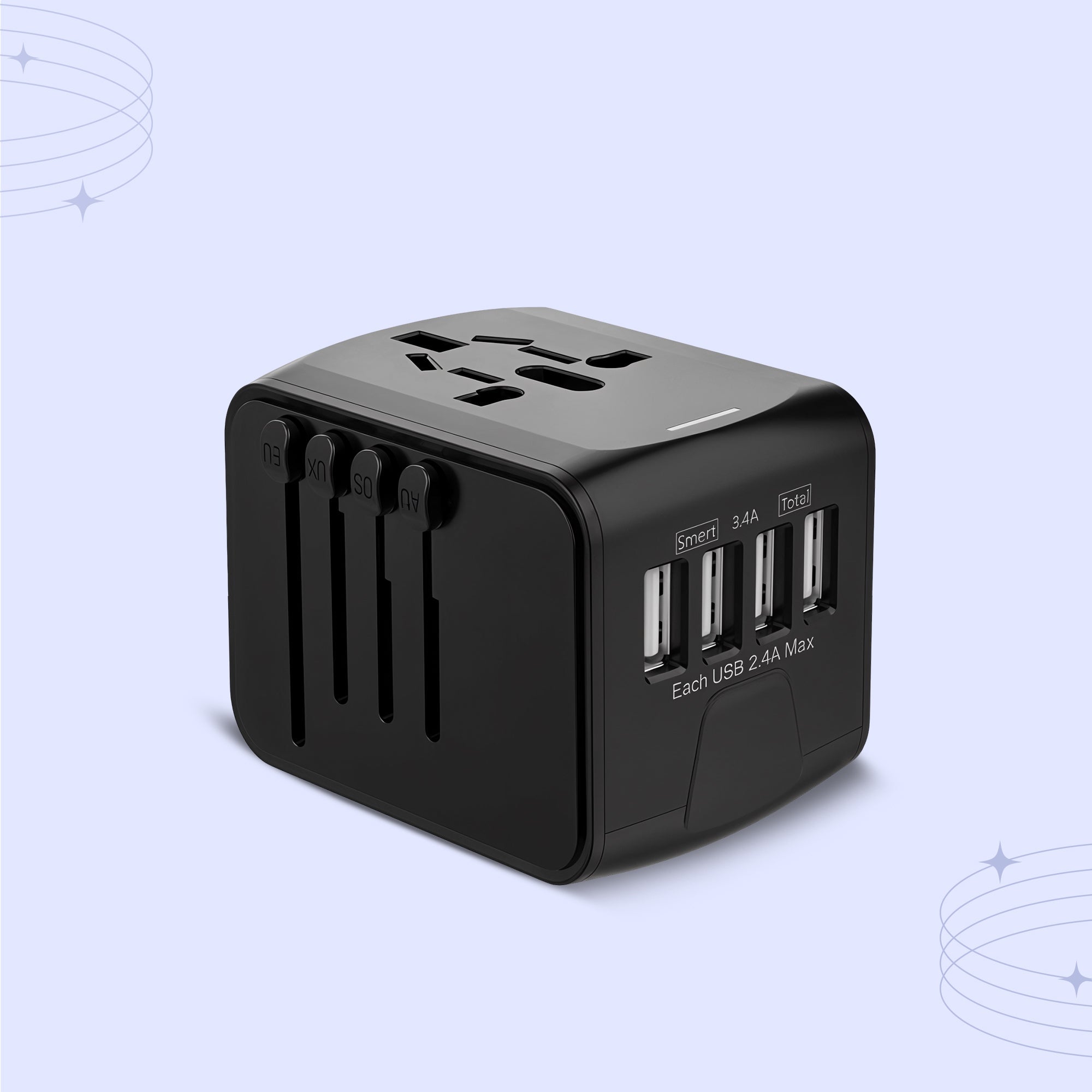 All-in-one Universal Travel Power Adapter