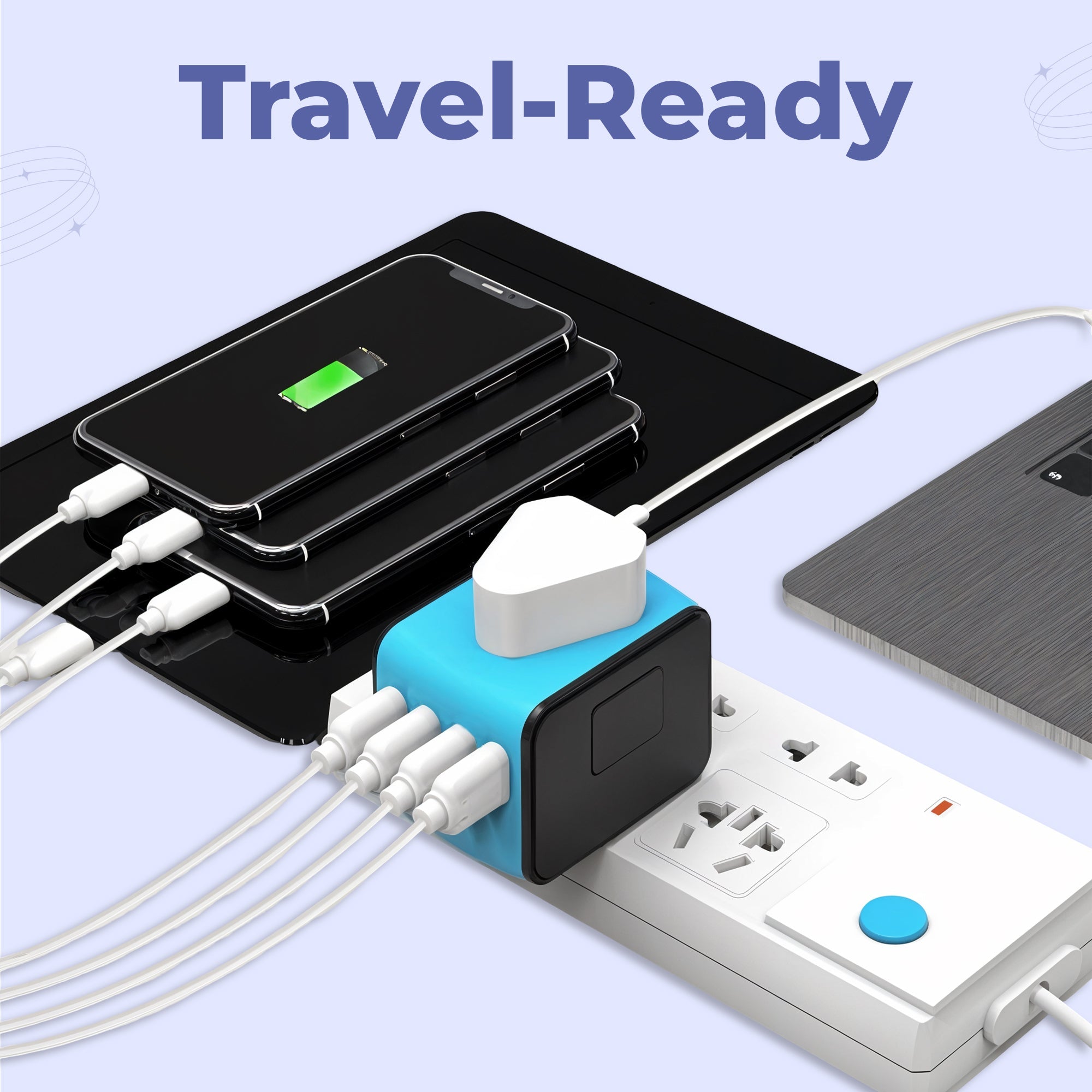 All-in-one Universal Travel Power Adapter