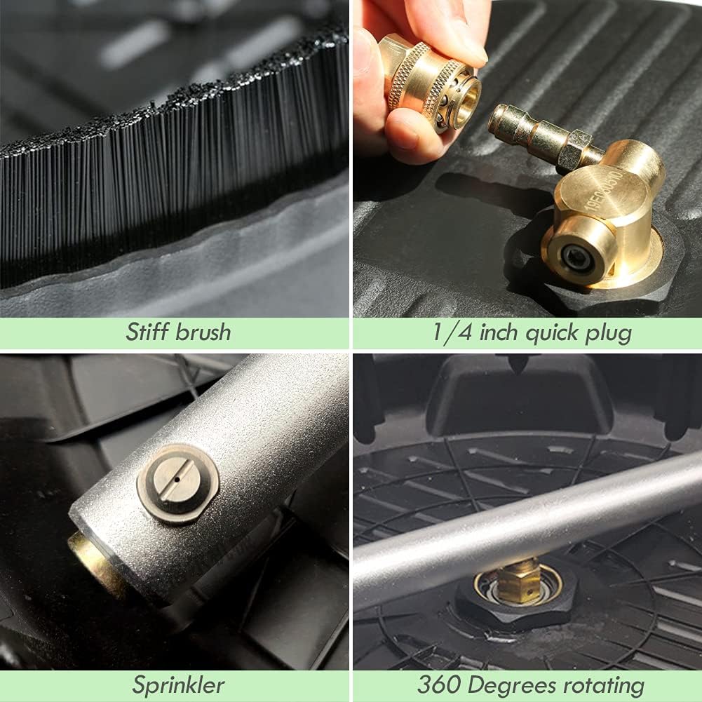 15 Inch Surface Cleaner Pressure Washer - Easy Instant Setup