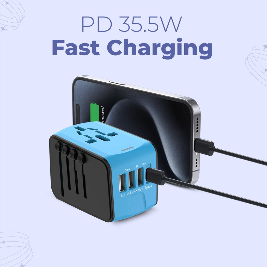 All-in-one Universal Travel Power Adapter