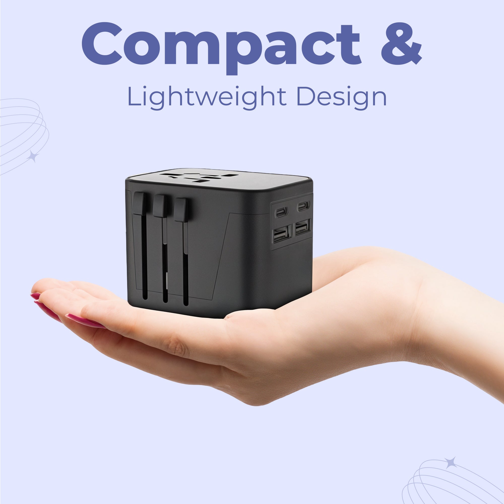 All-in-one Universal Travel Power Adapter