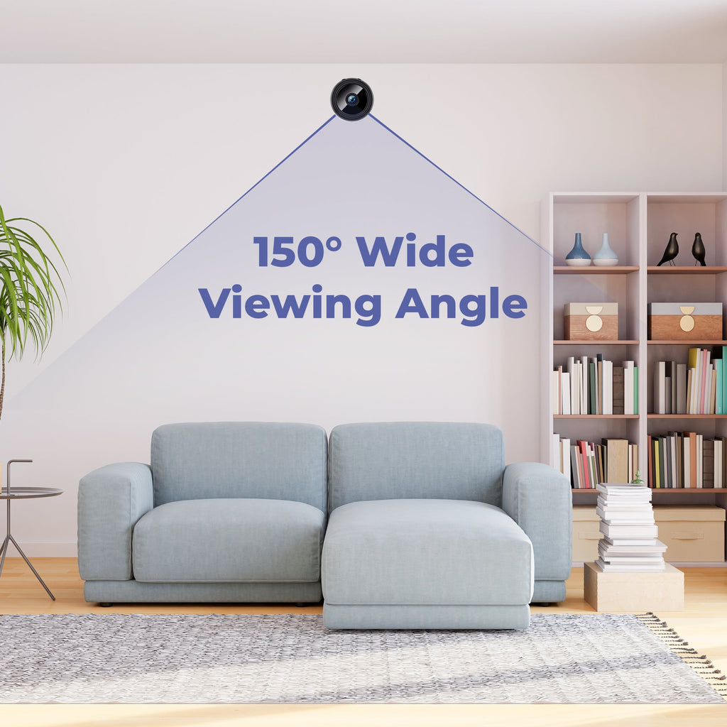 Wireless Indoor Security Camera Pro - Protect Your Family from Robberies and Burglaries