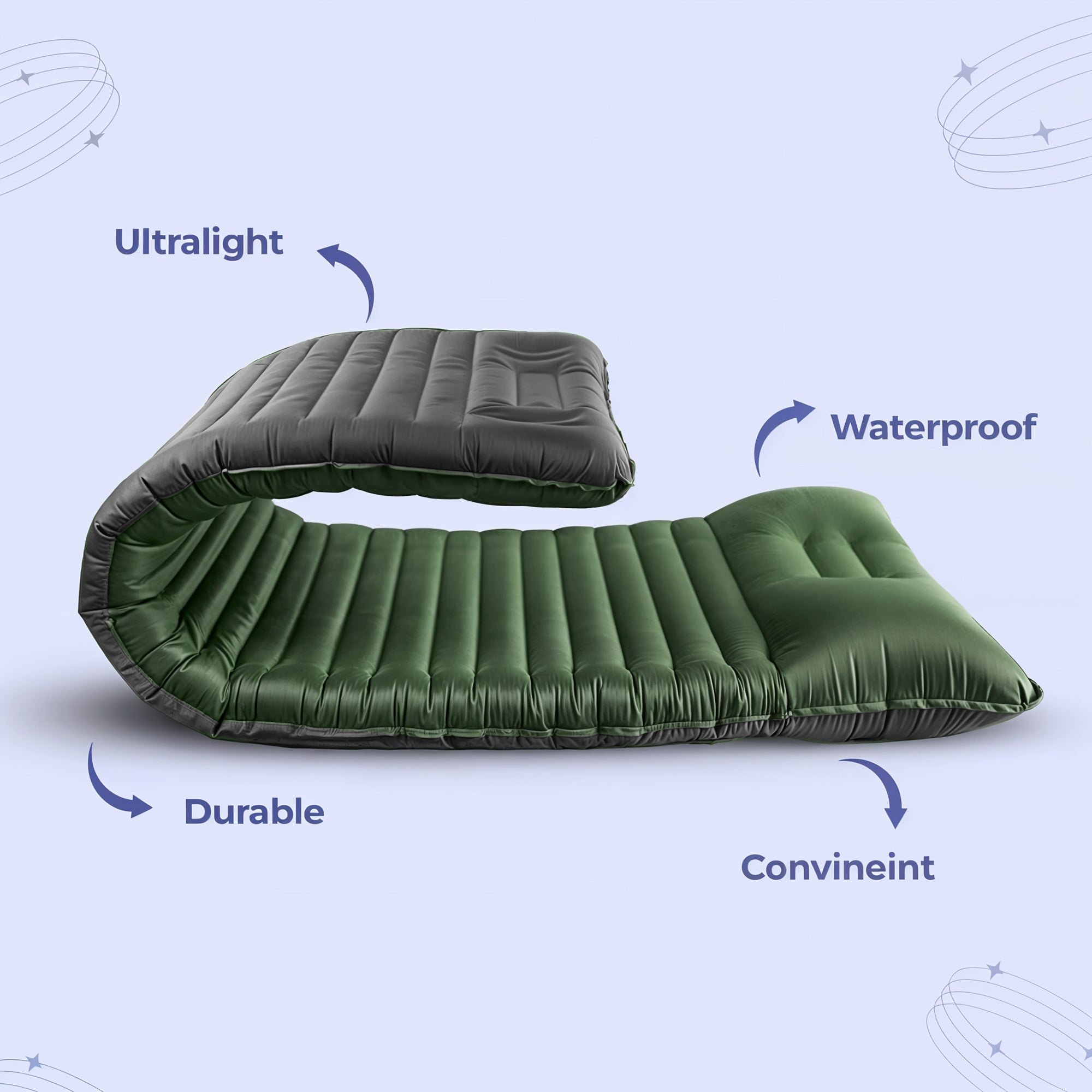 Camping Inflatable & Portable Mattress