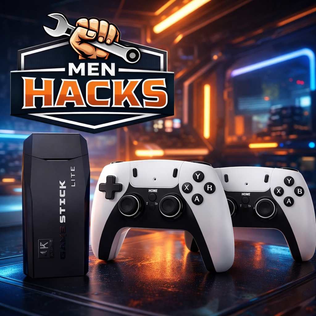 Wireless Retro Gaming Stick with 40,000+ Built-in Games, 2.4G Controller, 4K HDMI Output - Perfect Gift for Adult Gamers