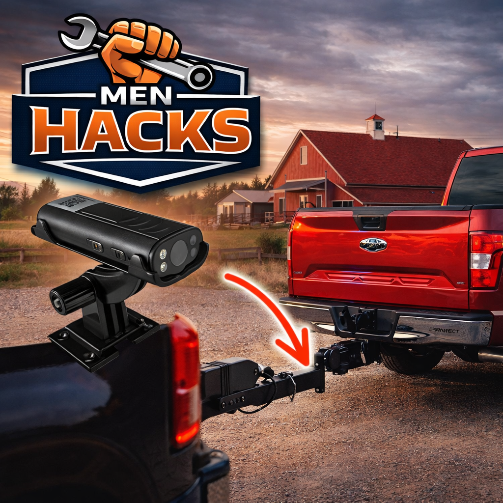 Wireless Reverse Hitch Guide Camera - Waterproof, Wide Angle & Easy Setup for caravan, car and home